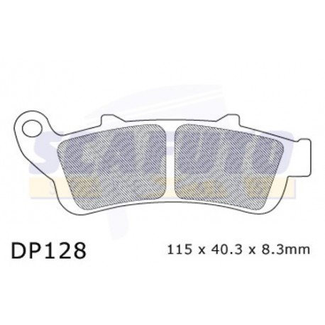 Pastiglia freno HONDA-KAWASAKI DP128 ANT.