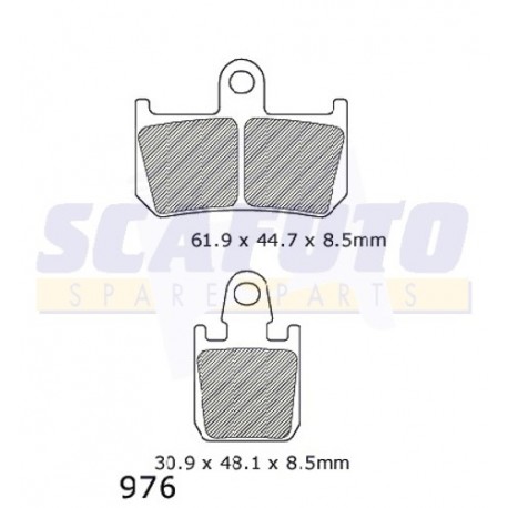 Pastiglia freno YAMAHA RDP976 Ant.